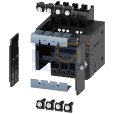 Withdrawable unit complete kit for circuit breaker, 4-pole 3VA61/62
