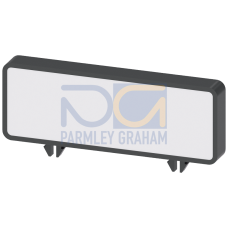 Additional plate without inscription (10 units per pack) for 3LD3 switch disconnectors