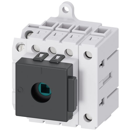 Switch disconnector 3LD3, Iu 63 A main control switch 3-pole + N