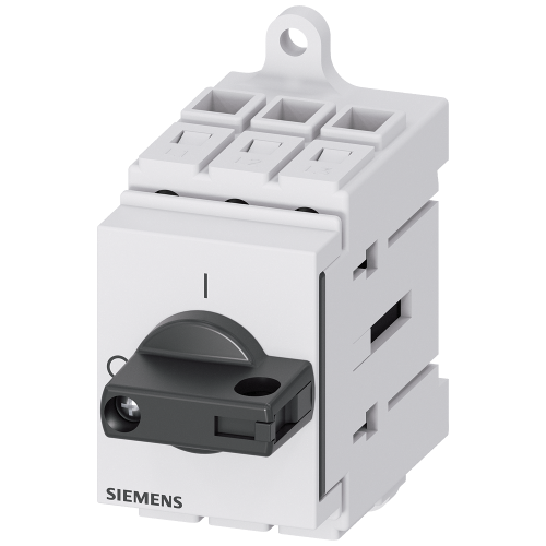 Switch disconnector 3LD3, Iu 63 A main control switch 3-pole
