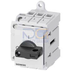 Switch disconnector 3LD3, Iu 32 A main control switch 3-pole