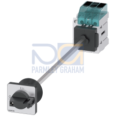 Switch disconnector 3LD3, Iu 25 A main control switch 3-pole