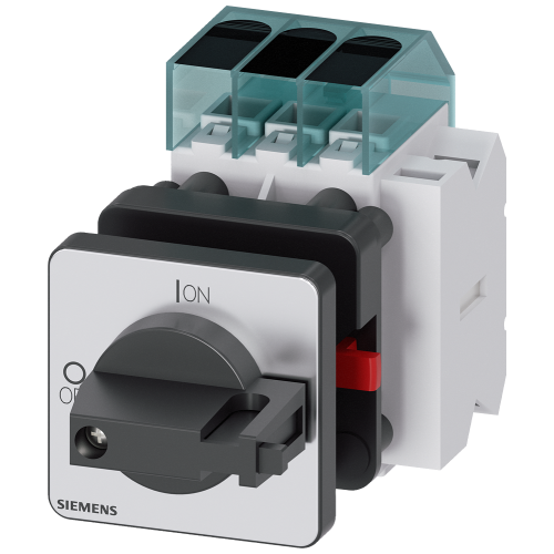 Switch disconnector 3LD3, Iu 40 A main control switch 3-pole