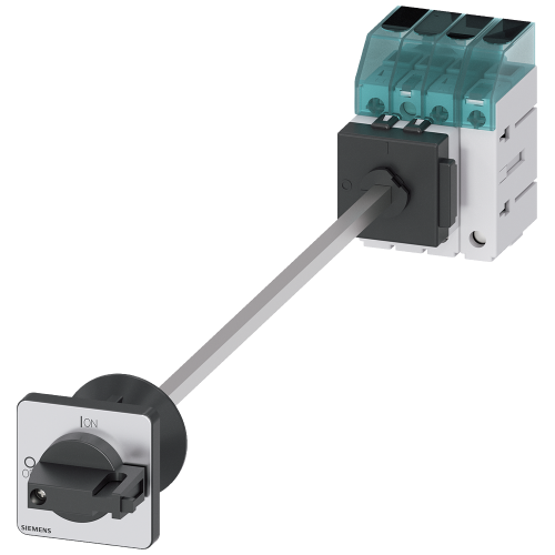 Switch disconnector 3LD3, Iu 40 A main control switch 3-pole + N