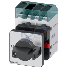 Switch disconnector 3LD3, Iu 16 A main control switch 3-pole + N