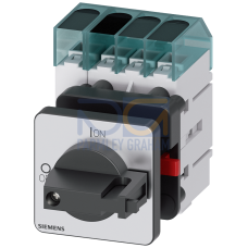 Switch disconnector 3LD3, Iu 40 A main control switch 3-pole + N