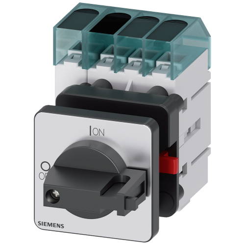 Switch disconnector 3LD3, Iu 40 A main control switch 3-pole + N