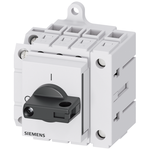 Switch disconnector 3LD3, Iu 40 A main control switch 3-pole + N