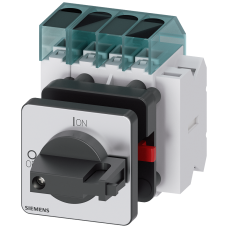 Switch disconnector 3LD3, Iu 16 A main control switch 3-pole + N