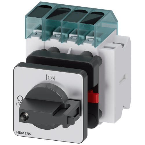 Switch disconnector 3LD3, Iu 40 A main control switch 3-pole + N