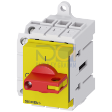 Switch disconnector 3LD3, Iu 32 A main control switch 3-pole