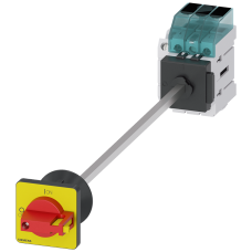 Switch disconnector 3LD3, Iu 16 A main switch 3-pole + rated operational power.