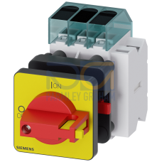 Switch disconnector 3LD3, Iu 16 A main control switch 3-pole