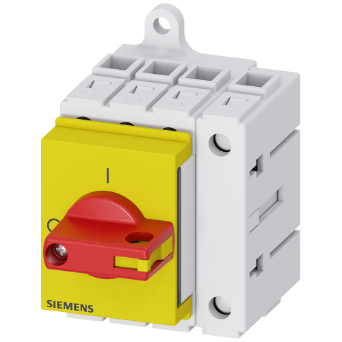 Switch disconnector 3LD3, Iu 32 A main control switch 3-pole + N