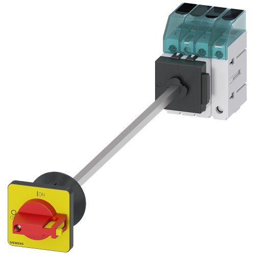 Switch disconnector 3LD3, Iu 40 A main control switch 3-pole + N