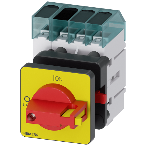 Switch disconnector 3LD3, Iu 40 A main switch 3-pole + N rated operational power.