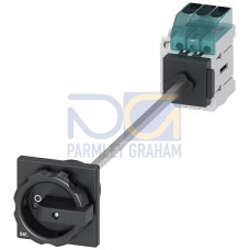 Switch disconnector 3LD3, Iu 32 A main control switch 3-pole