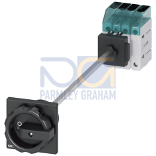 Switch disconnector 3LD3, Iu 16 A main control switch 3-pole + N