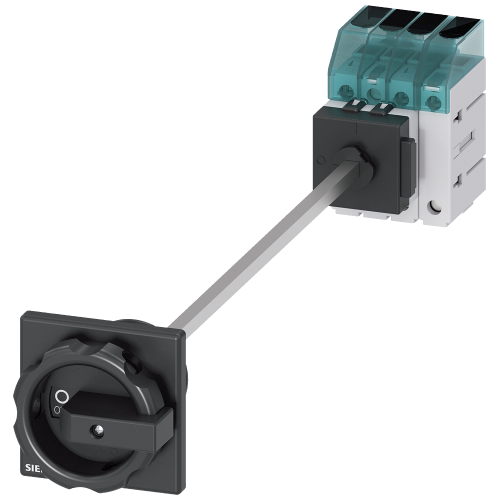 Switch disconnector 3LD3, Iu 16 A main control switch 3-pole + N