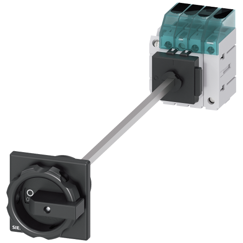 Switch disconnector 3LD3, Iu 16 A main control switch 3-pole + N