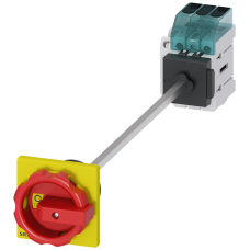 Load disconnector 3LD3, Iu 40 A Main switch 3-pole Rated operating capacity at AC-23 A at 400 V 15.0