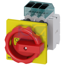 Switch disconnector 3LD3, Iu 63 A main control switch 3-pole