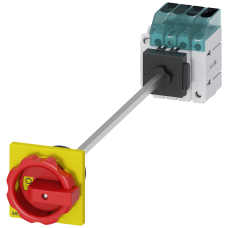 Switch disconnector 3LD3, Iu 16 A main control switch 3-pole + N