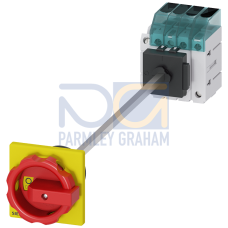 Switch disconnector 3LD3, Iu 40 A main control switch 3-pole + N