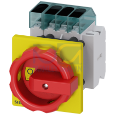 Switch disconnector 3LD3, Iu 32 A main control switch 3-pole + N