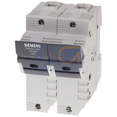 SENTRON, fuse holder, class J, 2-pole, In: 30 A, Un AC: 600 V