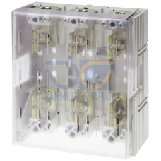 SENTRON, fuse holder, class J, 3-pole, In: 400 A, Un AC: 600 V