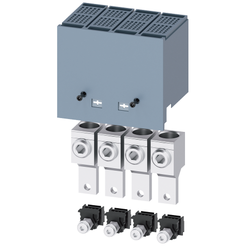 Circular conductor terminal, large, 4 units, accessories for: 3VA5 125