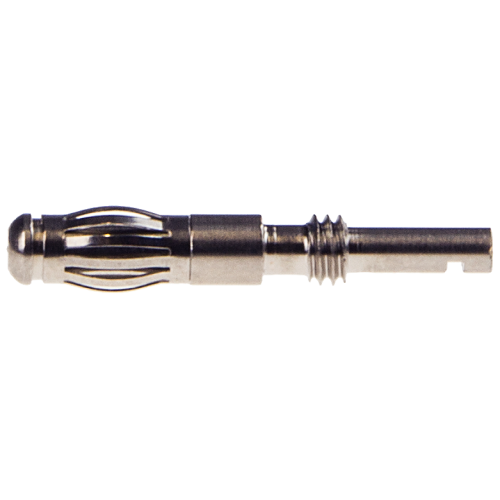 Test plug for insulating sleeve for iPo terminals 50.95 and 150 mm2, metal