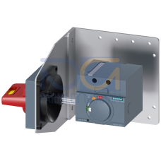 side wall mounted rot. operator emergency-stop IEC IP65 with mounting bracket 24V DC lighting kit accessory for: 3VA5 125