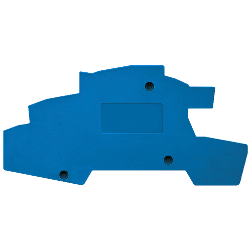 ALPHA, cover, for N conductor isolating terminals, terminal size 2.5 mm2, W: 2 mm, blue