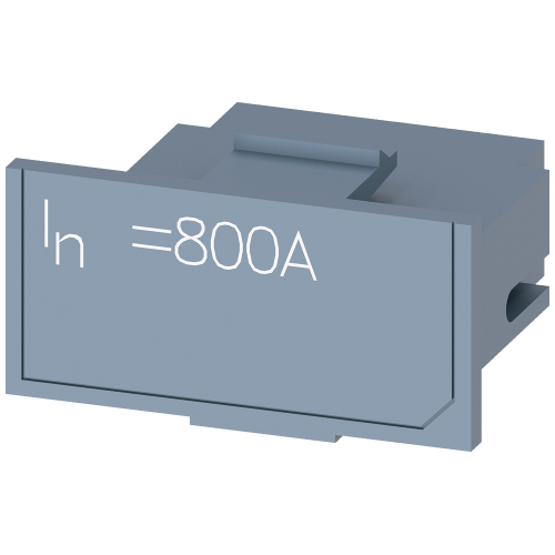 Rating plug 800 A, accessory for circuit breaker 3WL10 / 3VA27