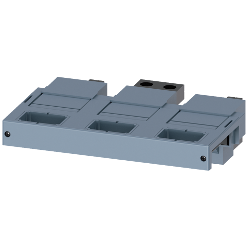 rear main circuit connections horizontally/vertically adjust. 3 units fixed-mounted circuit breaker accessory for circuit breaker 3WL10 / 3VA27
