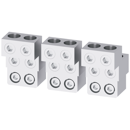 Circular conductor terminal, adapter 4x240 for front Cu/Al cable, main terminal