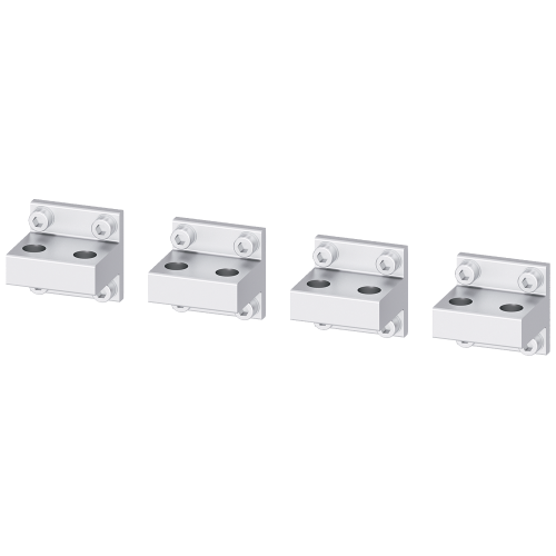 Rear terminals, rotatable to horizontal/vertical, 4 units