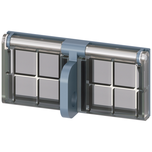 Interlocking set for mechanical Open and/or Close, padlock 1 x D=7 mm, metal