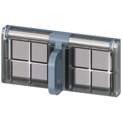 Interlocking set for mechanical Open and/or Close, padlock 2 x D=8 mm, metal