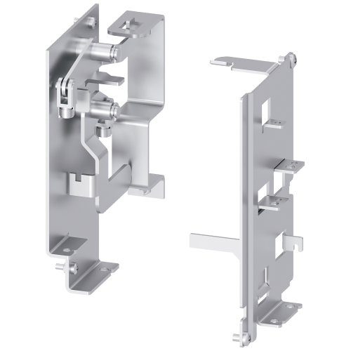 Locking mechanism to prevent opening of the control cabinet door in ON position with Bowden cable