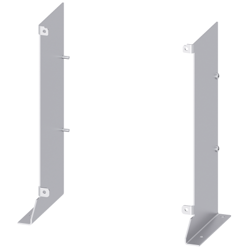 Support for mounting the circuit breaker feet - standard for fixed-mounted version