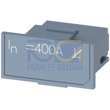 Rating plug 400 A, L from overload protection L = OFF, accessory
