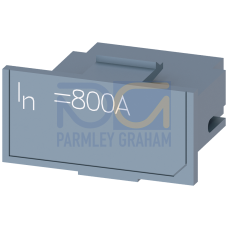 Rating plug 800 A, RC for external residual current measurement