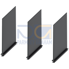 phase barriers H=100mm for 4-pole, 6 units for fixed-mounted circ. breaker Ue > 440V accessory for circuit breaker 3WL10 / 3VA27
