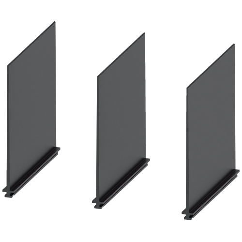 phase barriers H=100mm for 4-pole, 6 units for fixed-mounted circ. breaker Ue > 440V accessory for circuit breaker 3WL10 / 3VA27