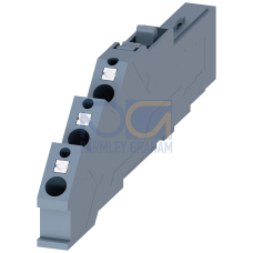 Auxiliary supply connector for circuit breaker or guide frame, push-in, accessory