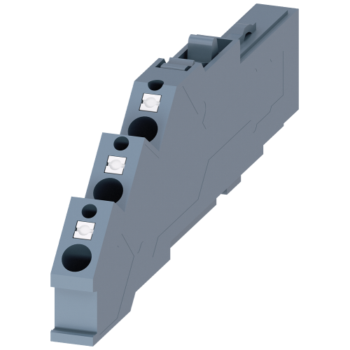 Auxiliary supply connector for circuit breaker or guide frame, push-in, accessory