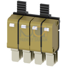 Auxiliary switch AUX 4 W for digital signals 24 V DC, CO contacts, accessory